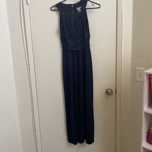 Navy blue formal dress
